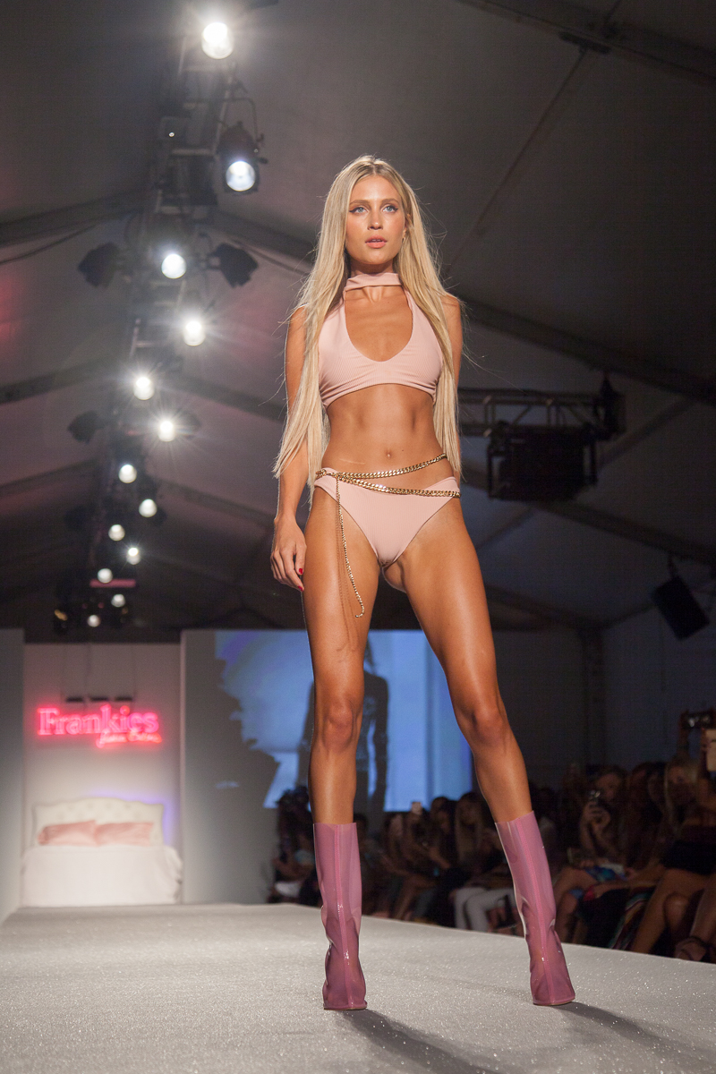 Miami Swim Week - Frankie's Bikinis featured by popular Los Angeles fashion blogger, Nomad Moda