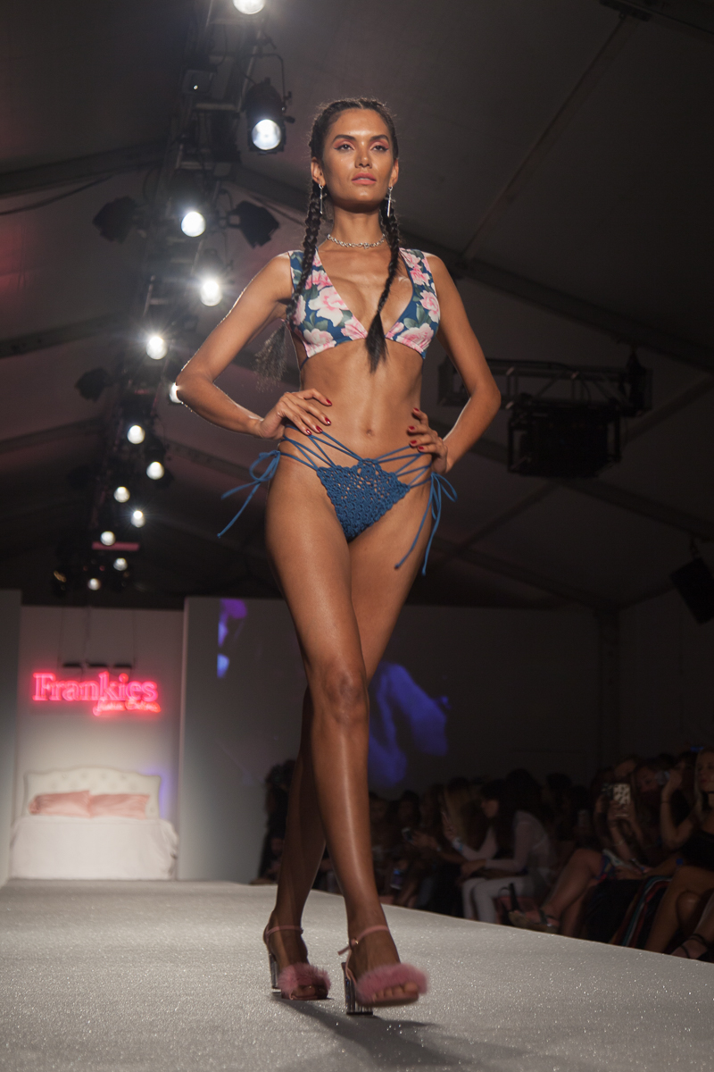 Miami Swim Week - Frankie's Bikinis featured by popular Los Angeles fashion blogger, Nomad Moda