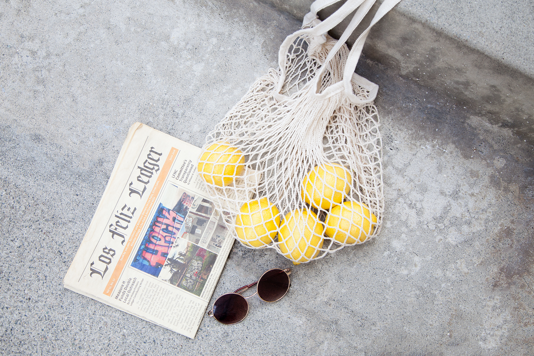Brooklyn River market bag featured by popular Los Angeles style blogger, Nomad Moda